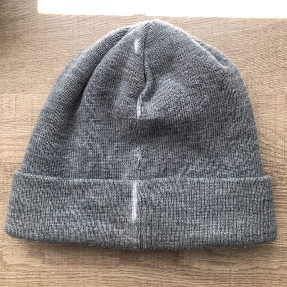 Adidas Grey Beanie with Black Detail - Picture 3 of 3